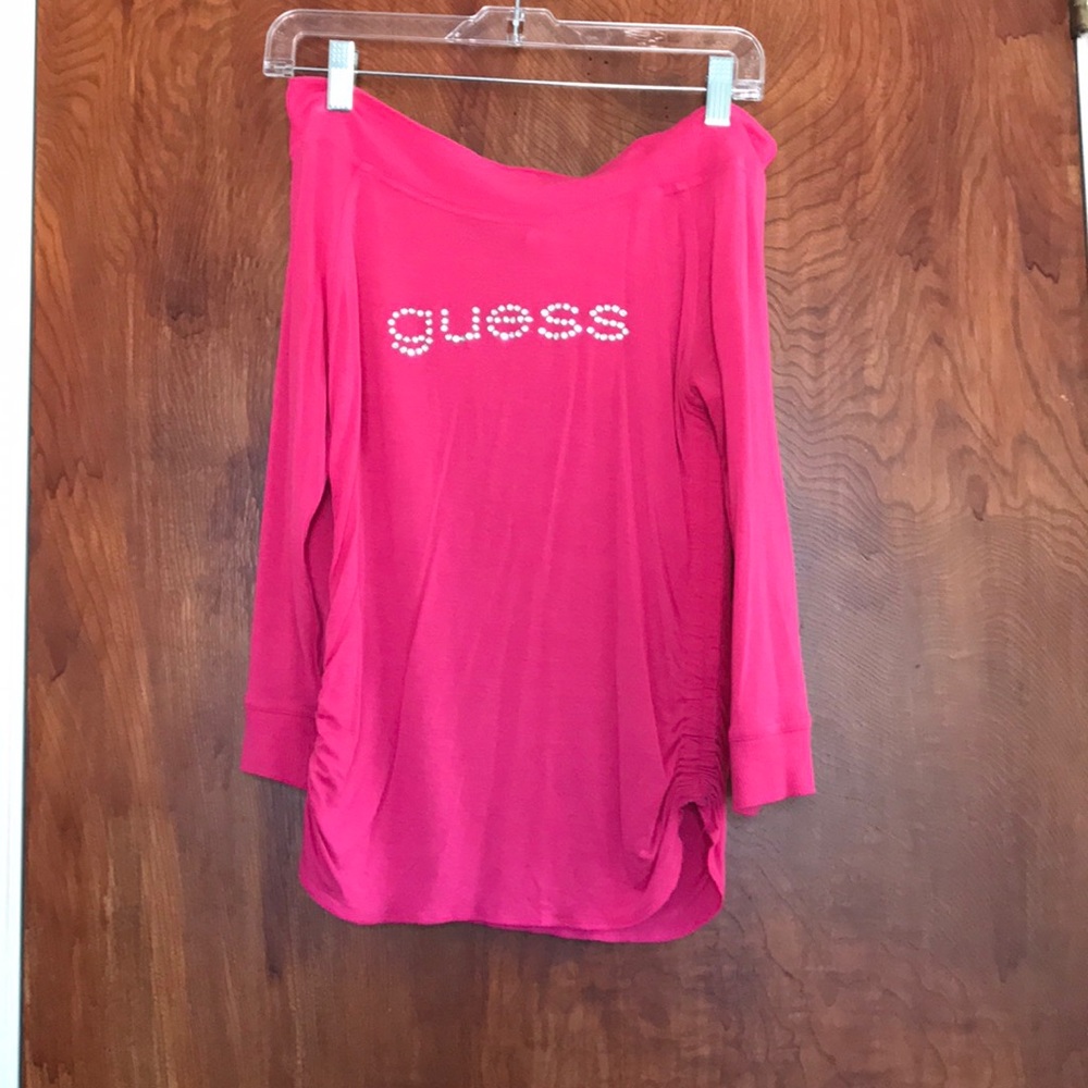 Guess off the shoulder top